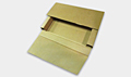 Custom One Piece Folder featuring Air Cells to Protect the Corners